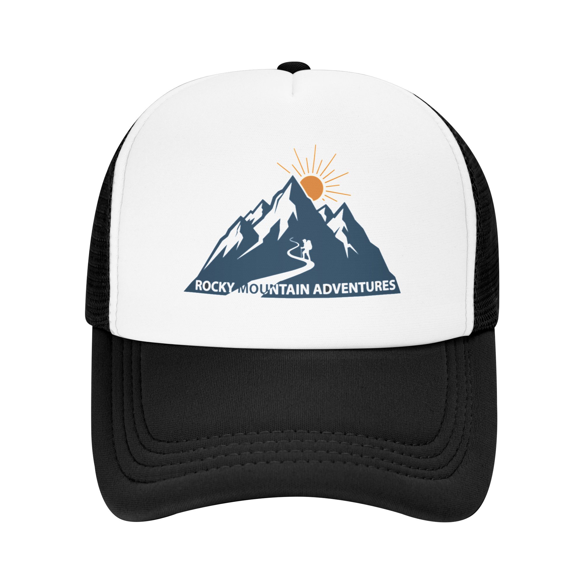 Outdoor Adventure Logo - Fashion Rocky Mountain Hiking adventures logo