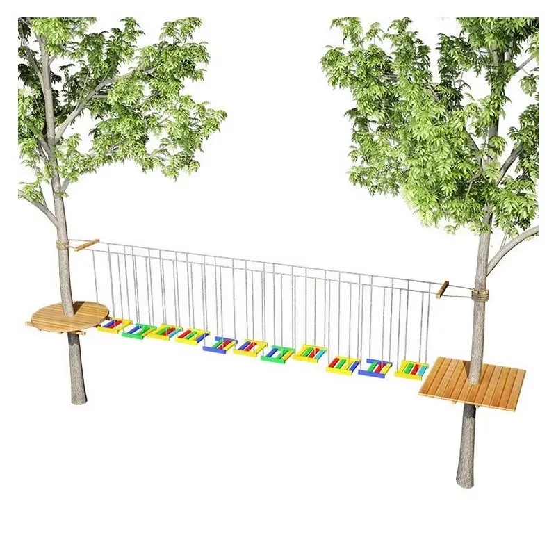 Outdoor Adventure Ziplines & Waterfall - Jungle Crossing Expansion Equipment Large Outdoor