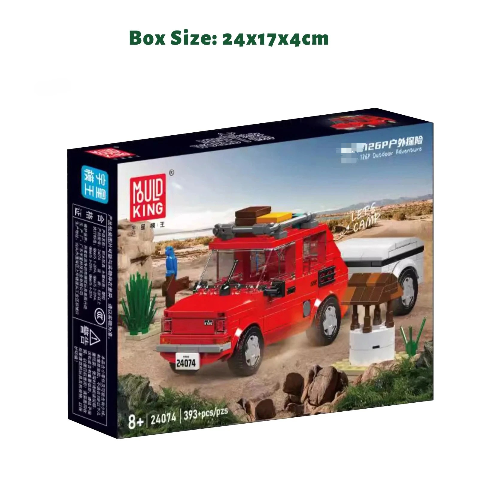 Outdoor Adventure Toys For Kids - Mould King 24074 393pcs 126P Outdoor