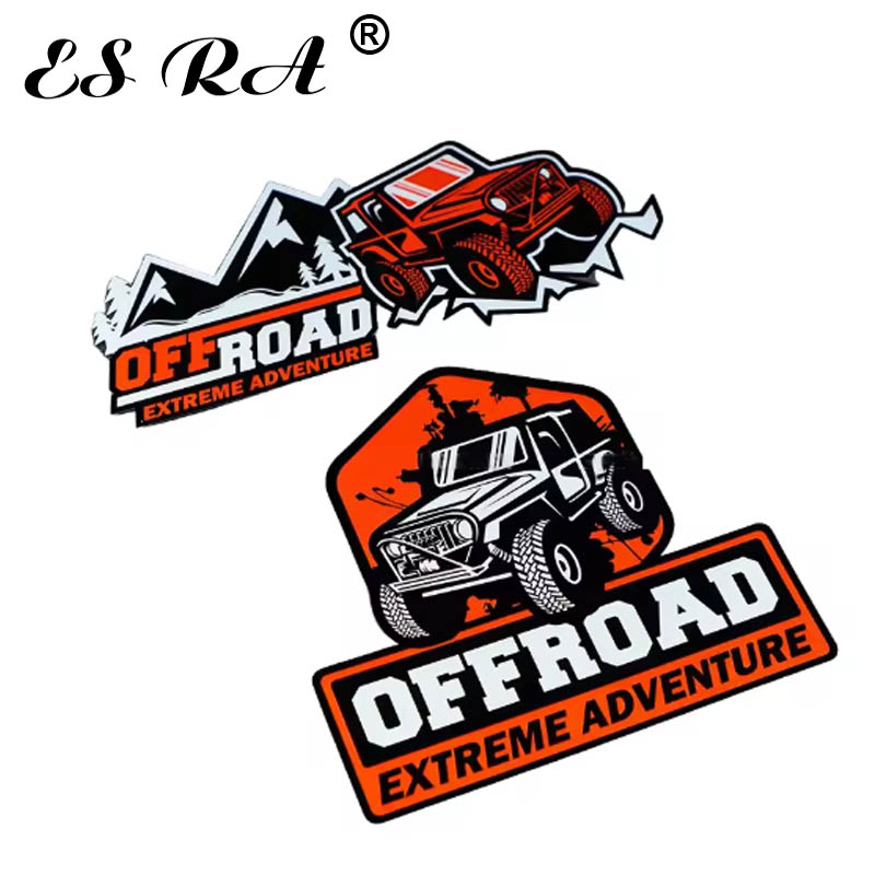 Outdoor Adventure Jeep - Outdoor Adventure Creative Stickers Car Body