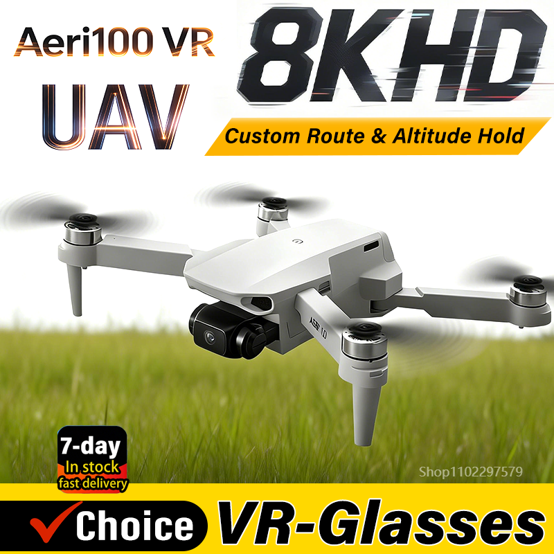 Outdoor Adventure Experiences - Aeri100 VR Drones GPS 8K HD