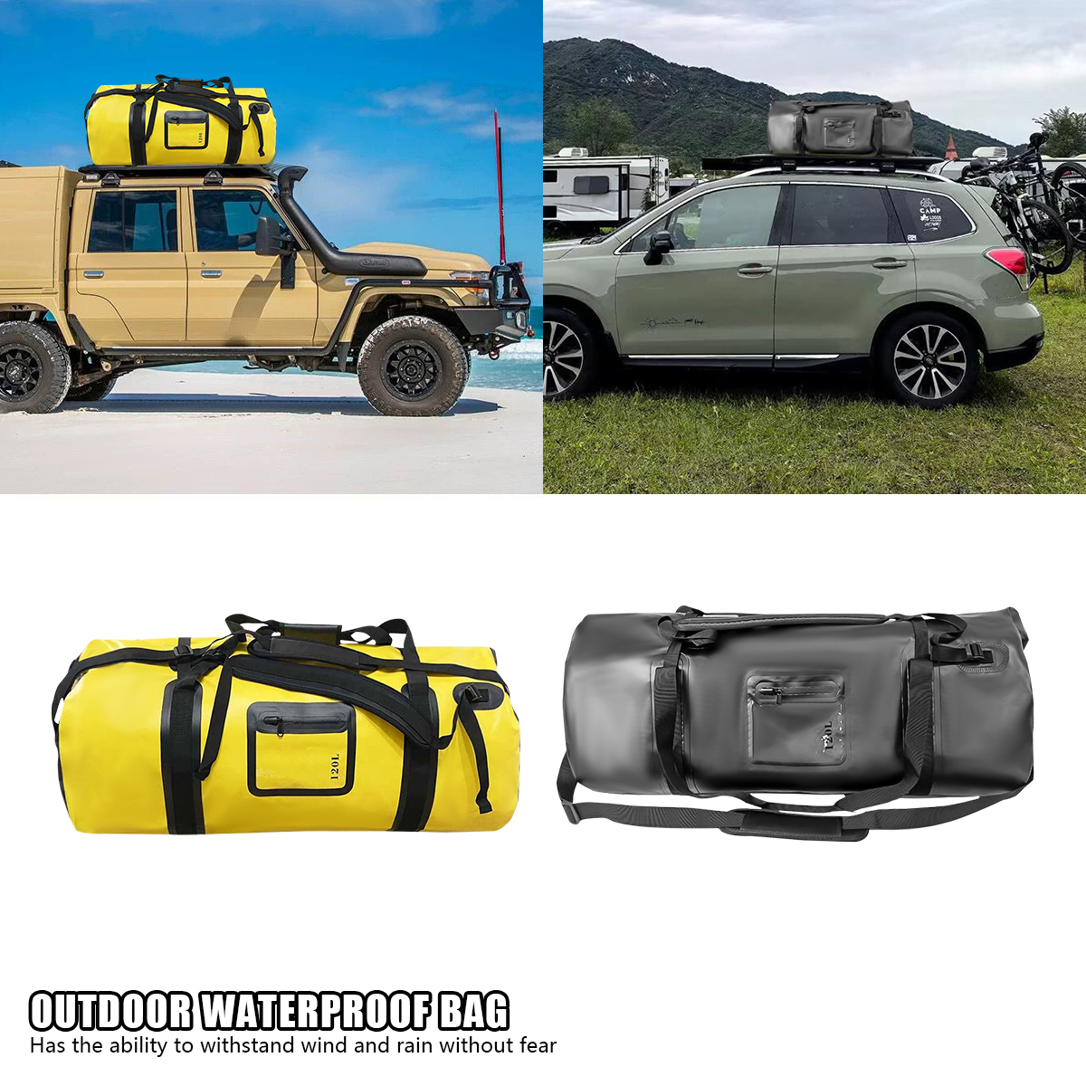 120L Waterproof Duffle for Mot - مراجعة Outdoor Adventure Rafting وسعره