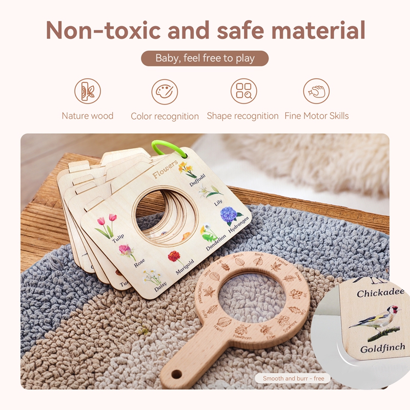 Wooden Montessori Toy Magnifyi - مراجعة Outdoor Adventure Learning وسعره