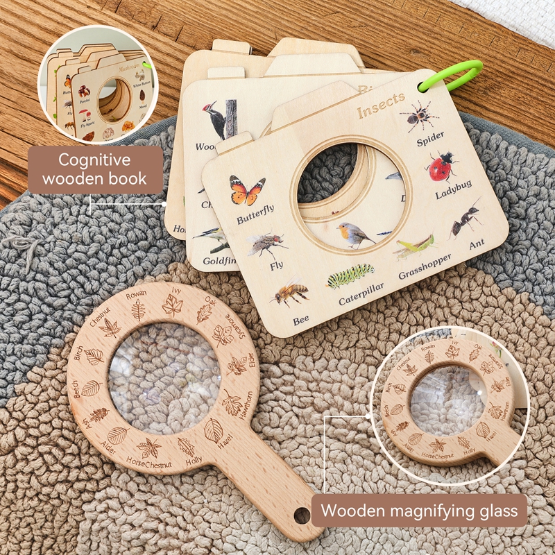 Wooden Montessori Toy Magnifyi - مراجعة Outdoor Adventure Learning وسعره