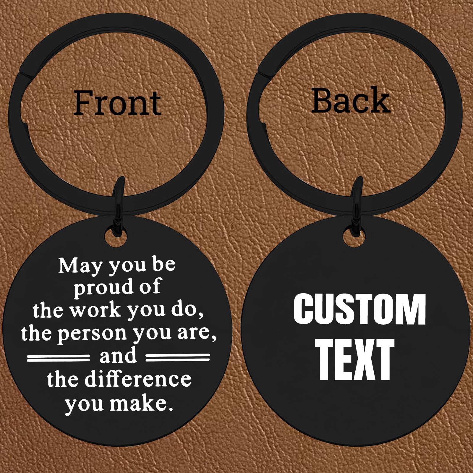 Custom Black Round Keychain, M - مراجعة Outdoor Adventure Birthday Party وسعره