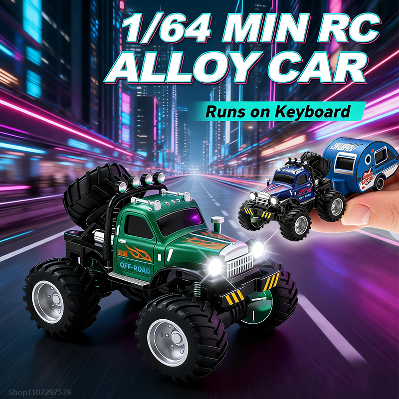 New Mini RC Car 1/64 Scale Mon - مراجعة Outdoor Adventure Experiences وسعره