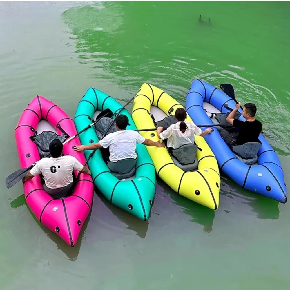Double Kayak Ultra-light Multi - مراجعة Outdoor Adventure Rafting وسعره