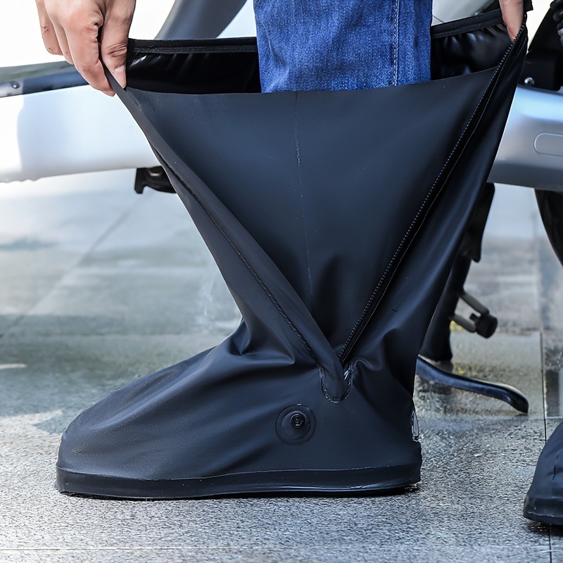 1pair Rain Boot Shoe Cover Hig - مراجعة Outdoor Adventure Shoes وسعره