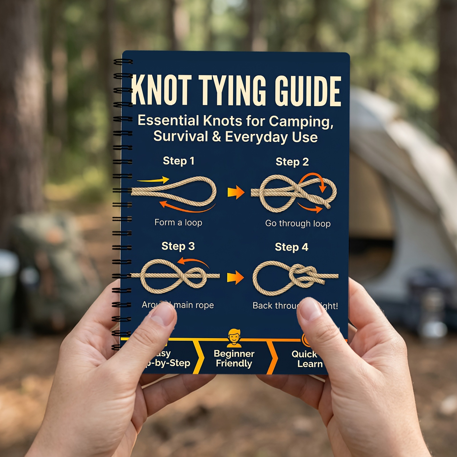 Outdoor Survival Knots StepbyS - مراجعة Outdoor Adventure For Adults وسعره