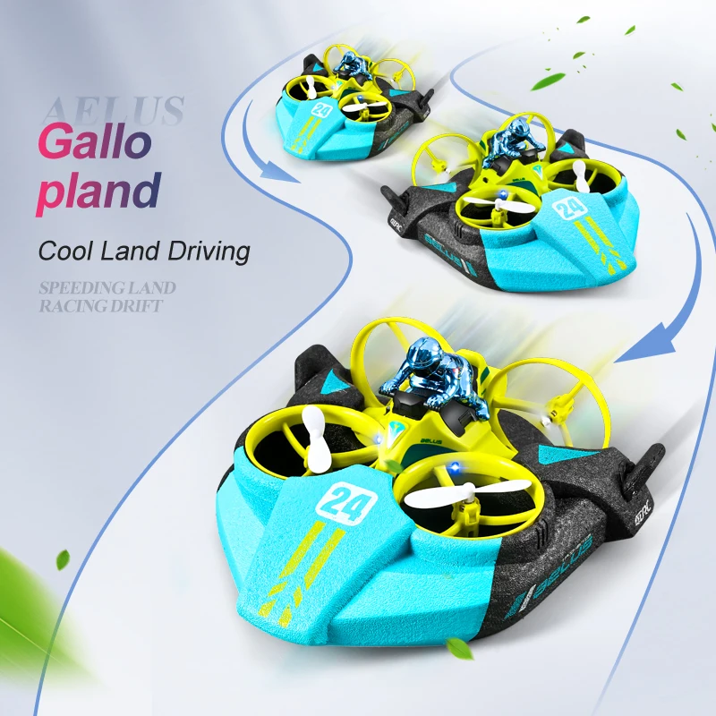 3-in-1 Land Air Sea RC Aircraf - مراجعة Outdoor Adventure Toys For Kids وسعره