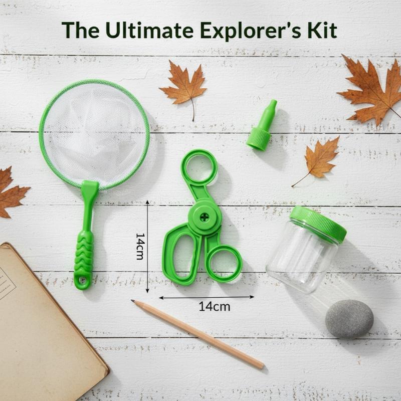 Kids Insect Exploration Set Wi - مراجعة Outdoor Adventure Learning وسعره