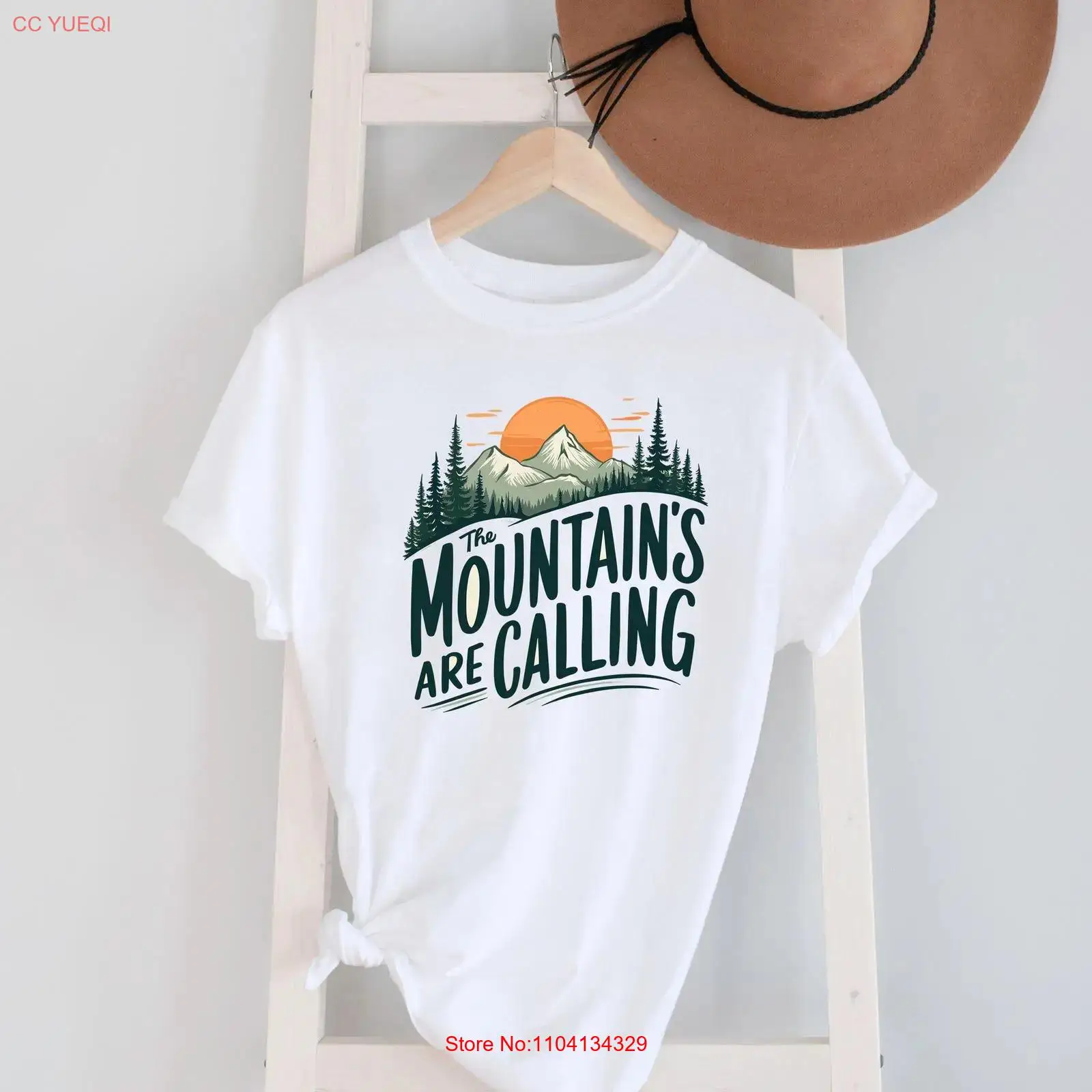 The mountains are calling Land - مراجعة Outdoor Adventure Quotes Short وسعره