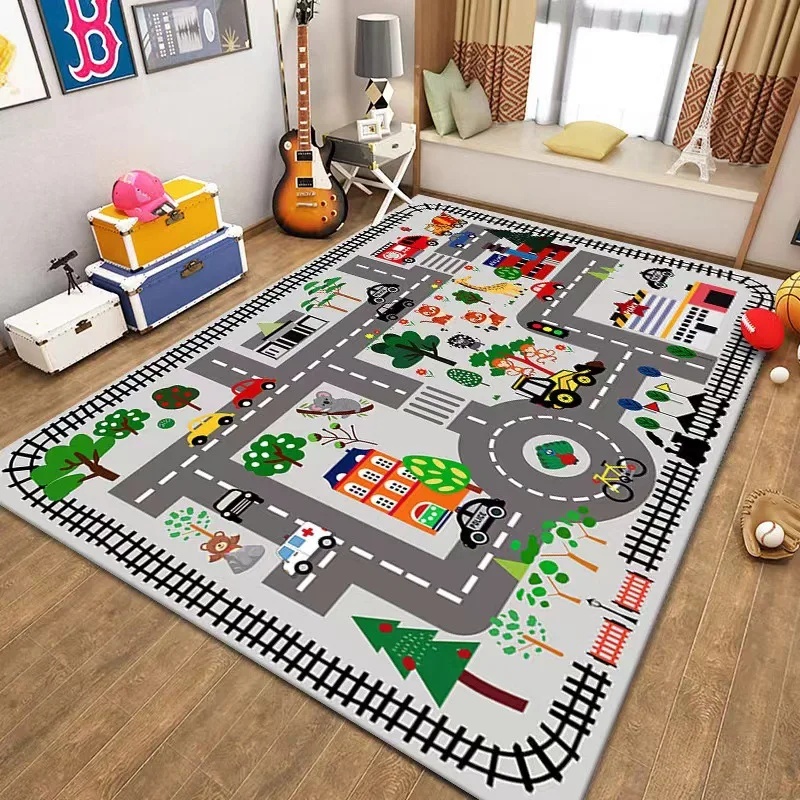 Colorful Kids City Map Play Ma - مراجعة Outdoor Adventure Toys For Kids وسعره