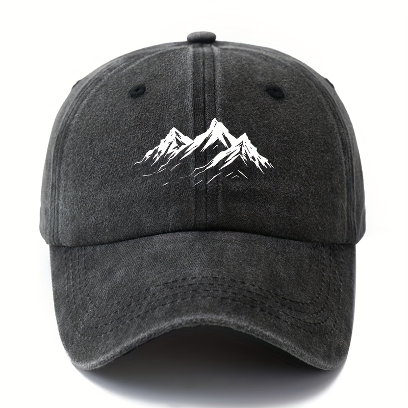 Men's printed mountain basebal - مراجعة Outdoor Adventure For Adults وسعره