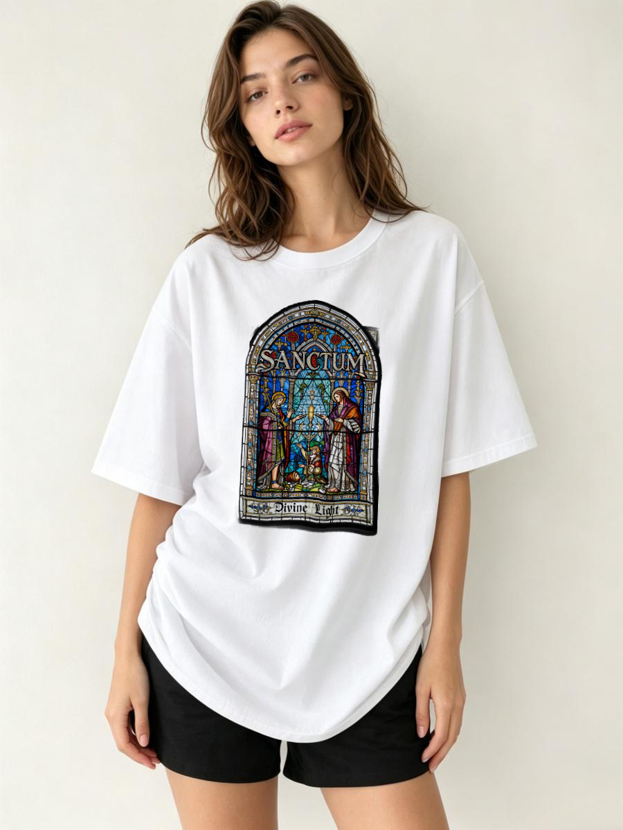 T Shirts Pima Supima Ruffled S - مراجعة Outdoor Adventure Logo وسعره