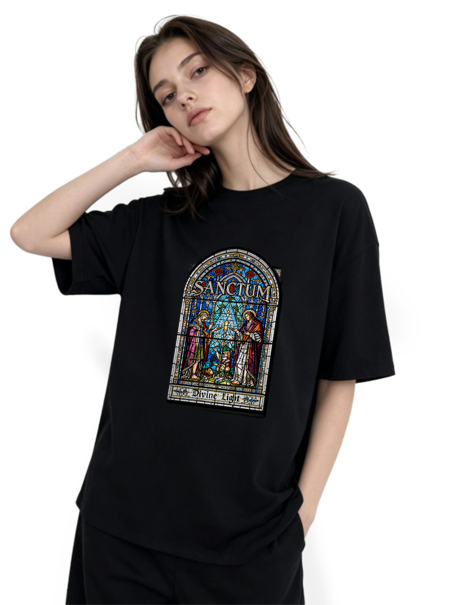T Shirts Pima Supima Ruffled S - مراجعة Outdoor Adventure Logo وسعره