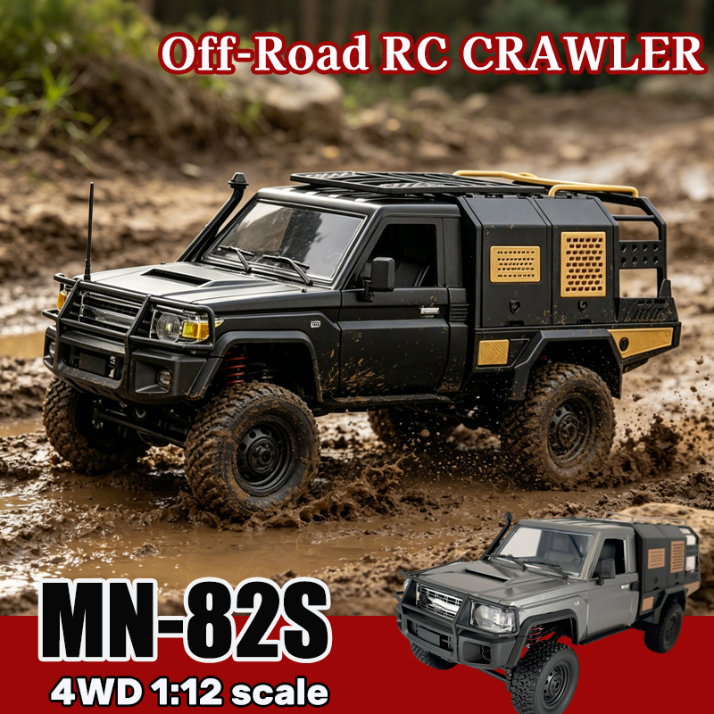 New MN82S MN82T RC Crawler 1/1 - مراجعة Outdoor Adventure Experiences وسعره