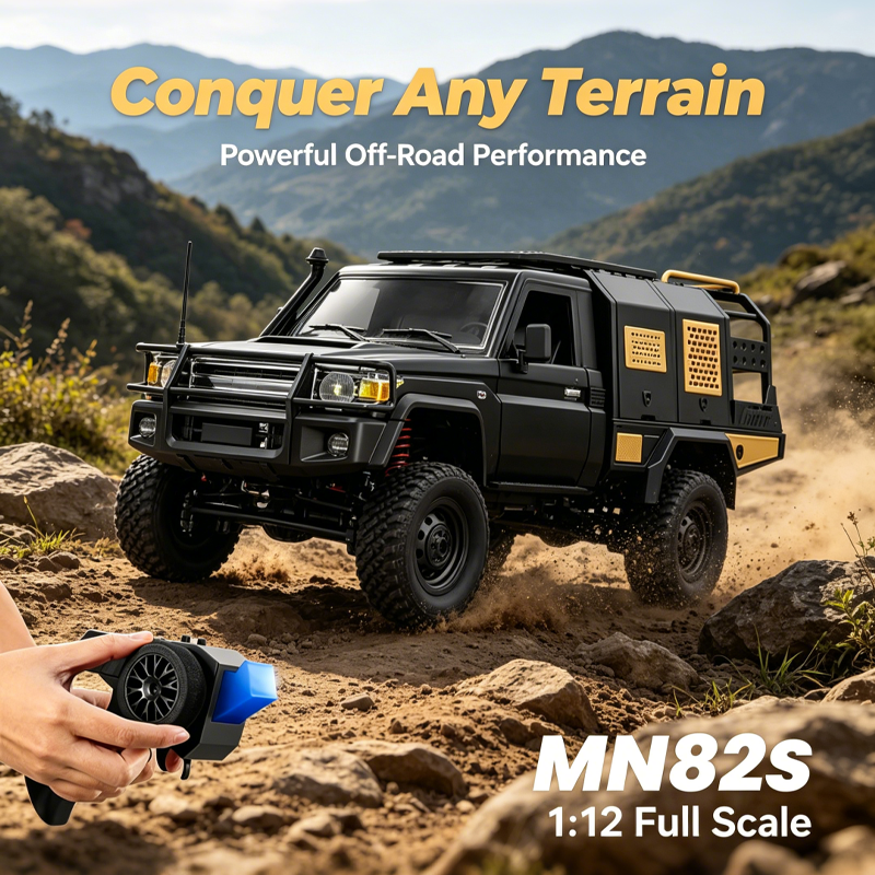 New MN82S MN82T RC Crawler 1/1 - مراجعة Outdoor Adventure Experiences وسعره