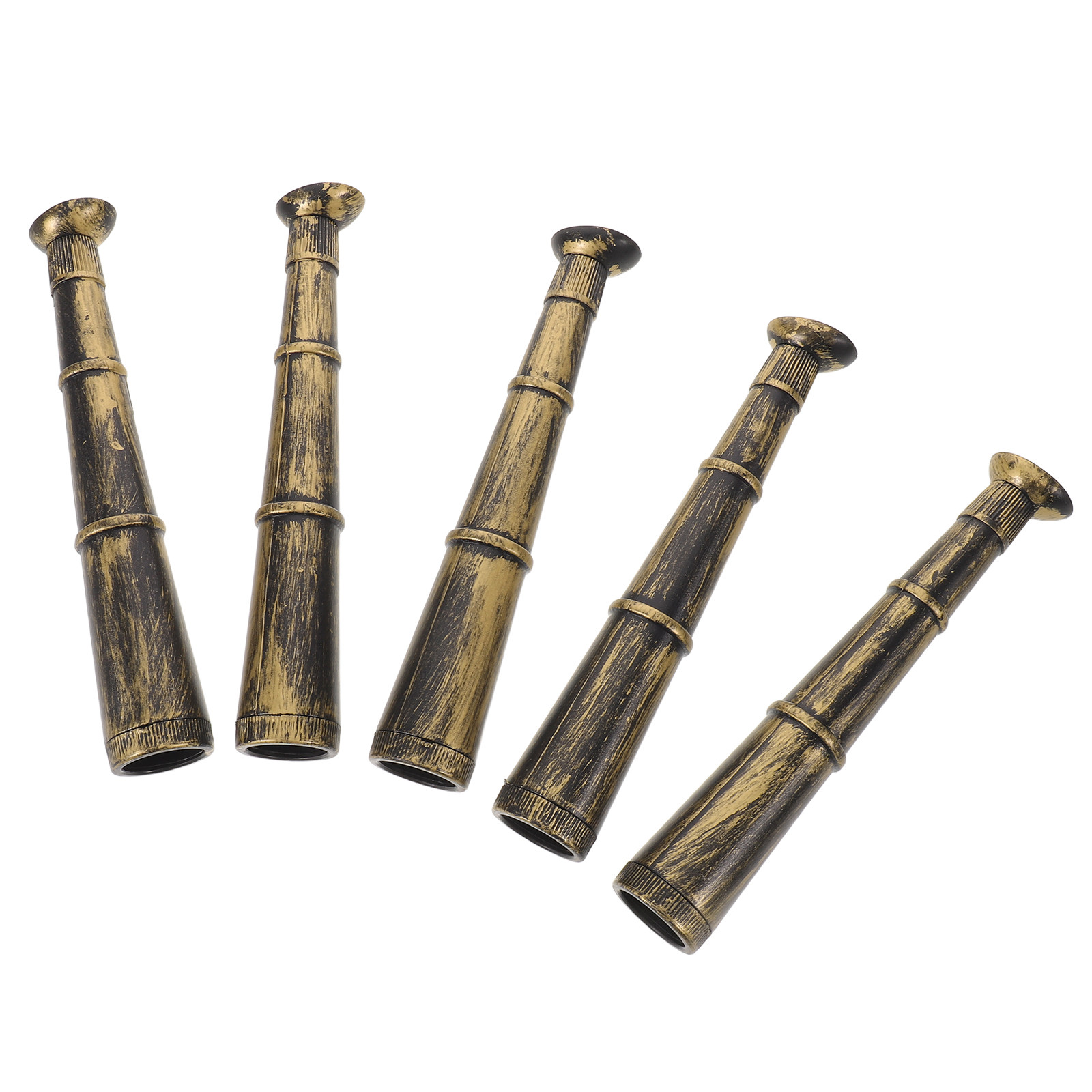 5Pcs Pirate Monocular Spyglass - مراجعة Outdoor Adventure Birthday Party وسعره