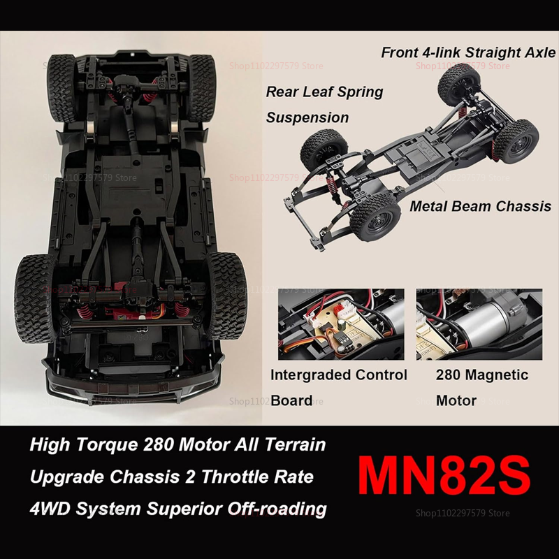 MN82 MN82S RC Crawler Truck 1/ - مراجعة Outdoor Adventure Toys For Kids وسعره