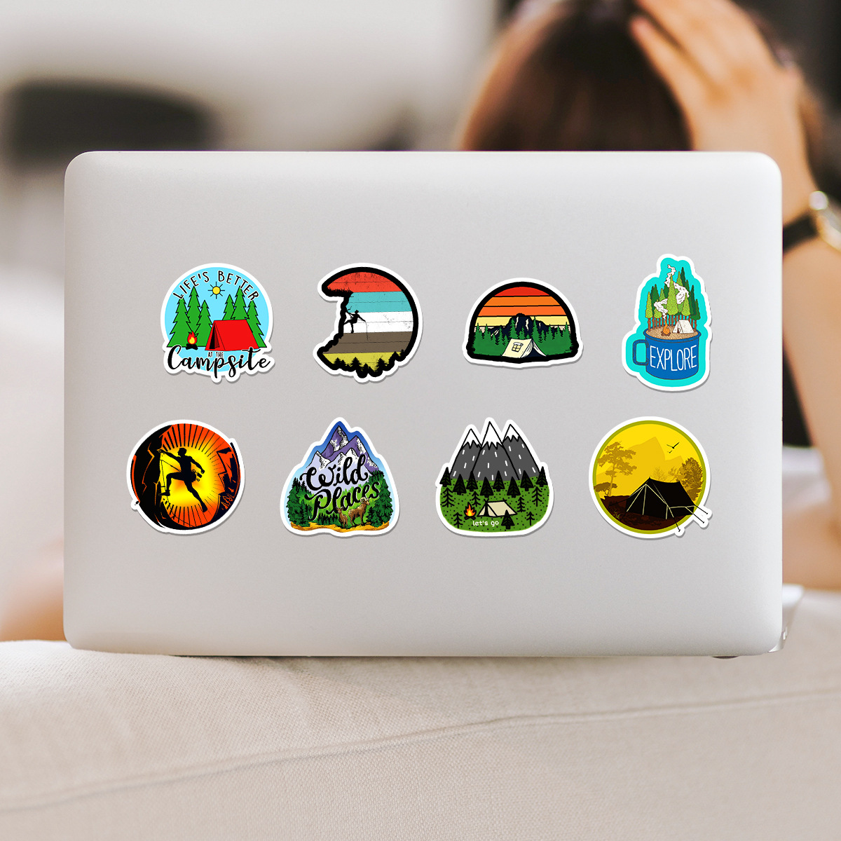 50PCS Sports Cartoon Stickers  - مراجعة Outdoor Adventure Toys For Kids وسعره