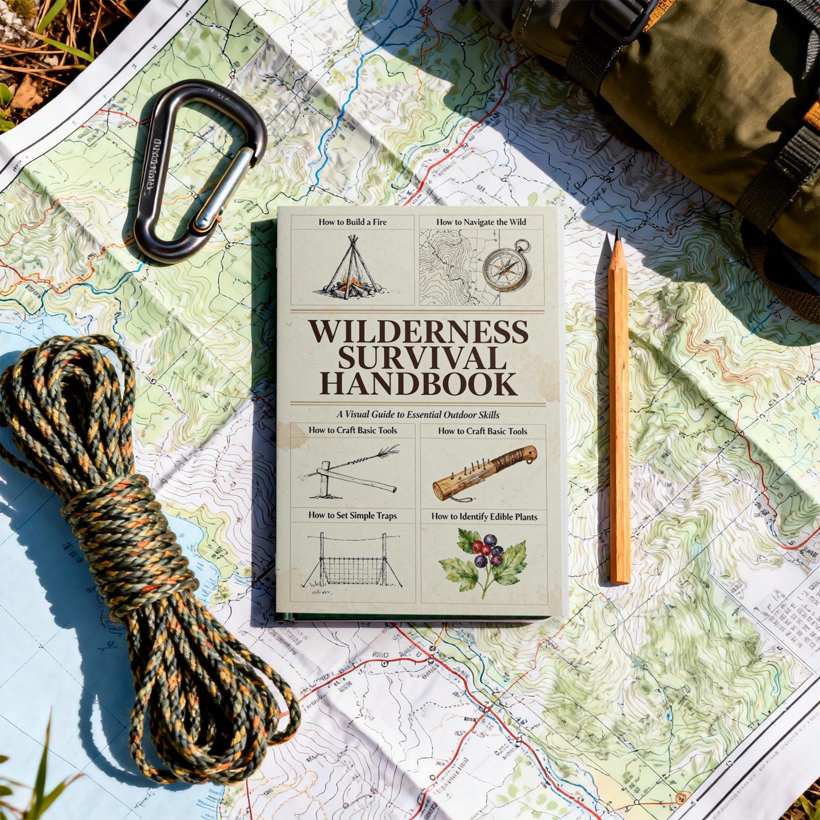 Wilderness Survival Guide Outd - مراجعة Outdoor Adventure Books For Adults وسعره
