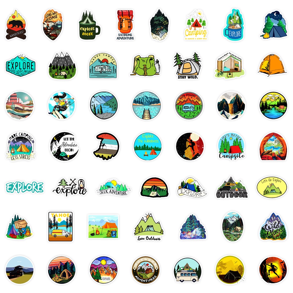 50PCS Outdoor Adventure Campin - مراجعة Outdoor Adventure Store وسعره