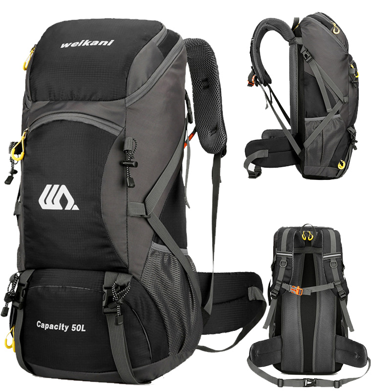50L Travel Backpack Camping Me - مراجعة Outdoor Adventure Shoes وسعره