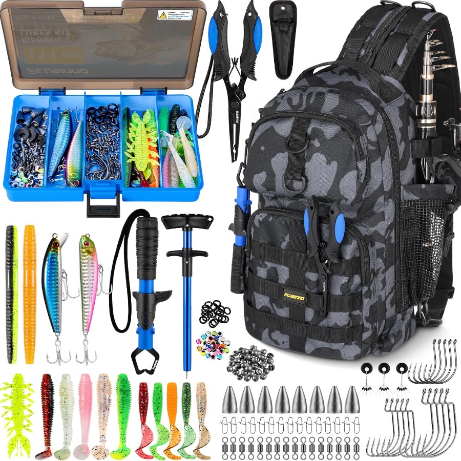 Waterproof Fishing Backpack wi - مراجعة Outdoor Adventure Store وسعره