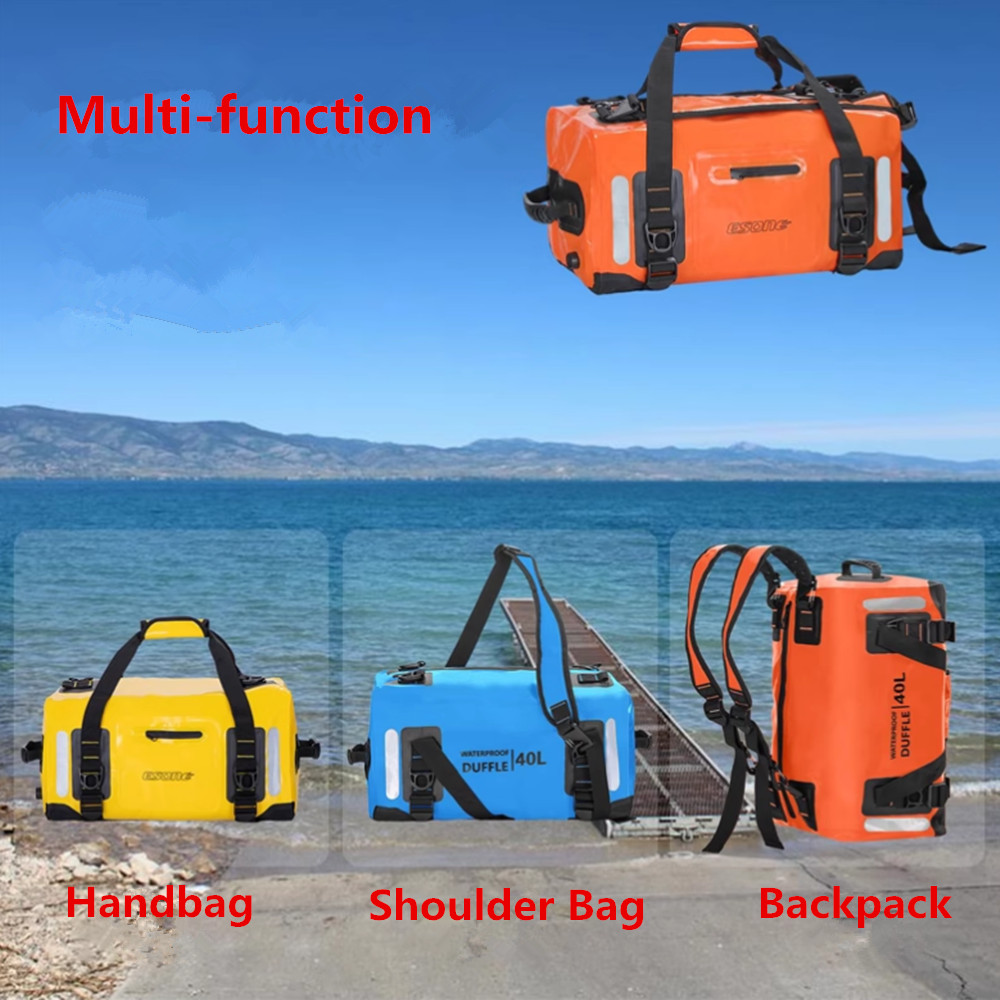 Waterproof Duffle for Motorcyc - مراجعة Outdoor Adventure Rafting وسعره