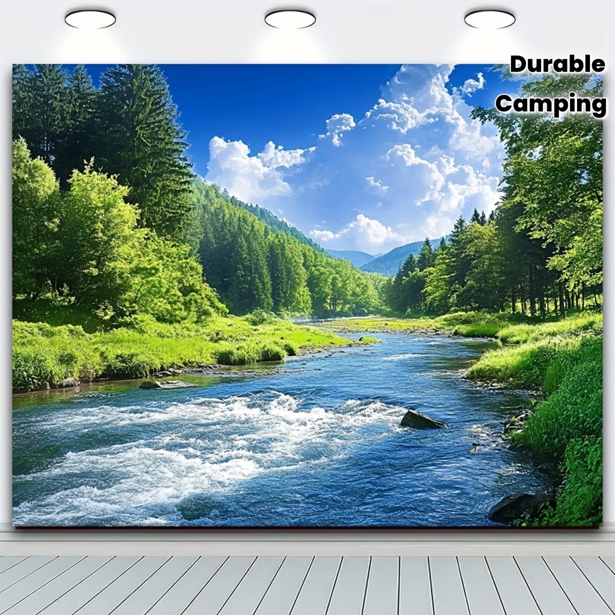 Natural landscape backdrop, sp - مراجعة Outdoor Adventure Birthday Party وسعره