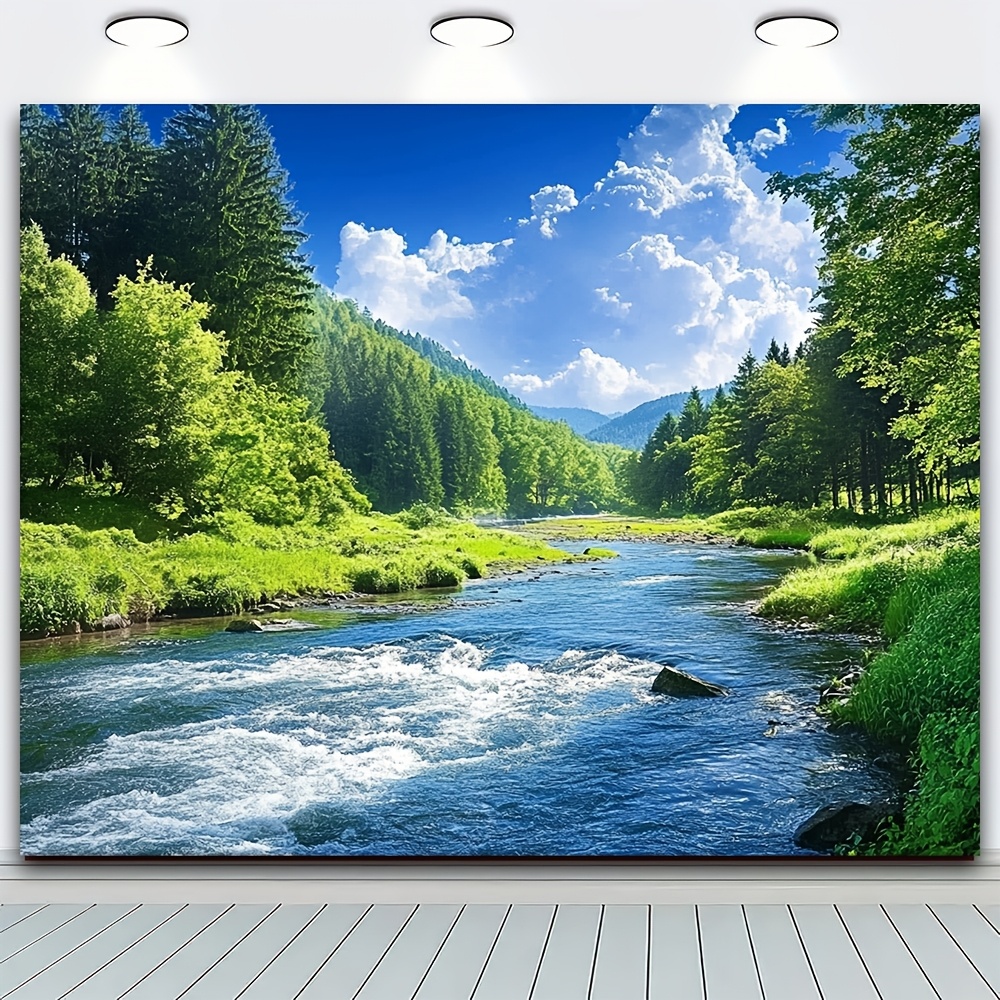 Natural landscape backdrop, sp - مراجعة Outdoor Adventure Birthday Party وسعره