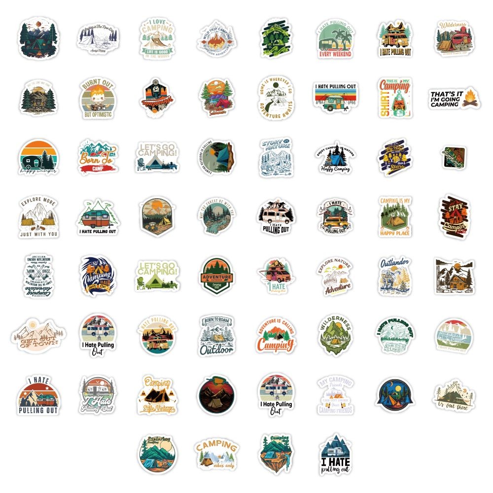 60Pcs Outdoor Camping Style A  - مراجعة Outdoor Adventure Store وسعره