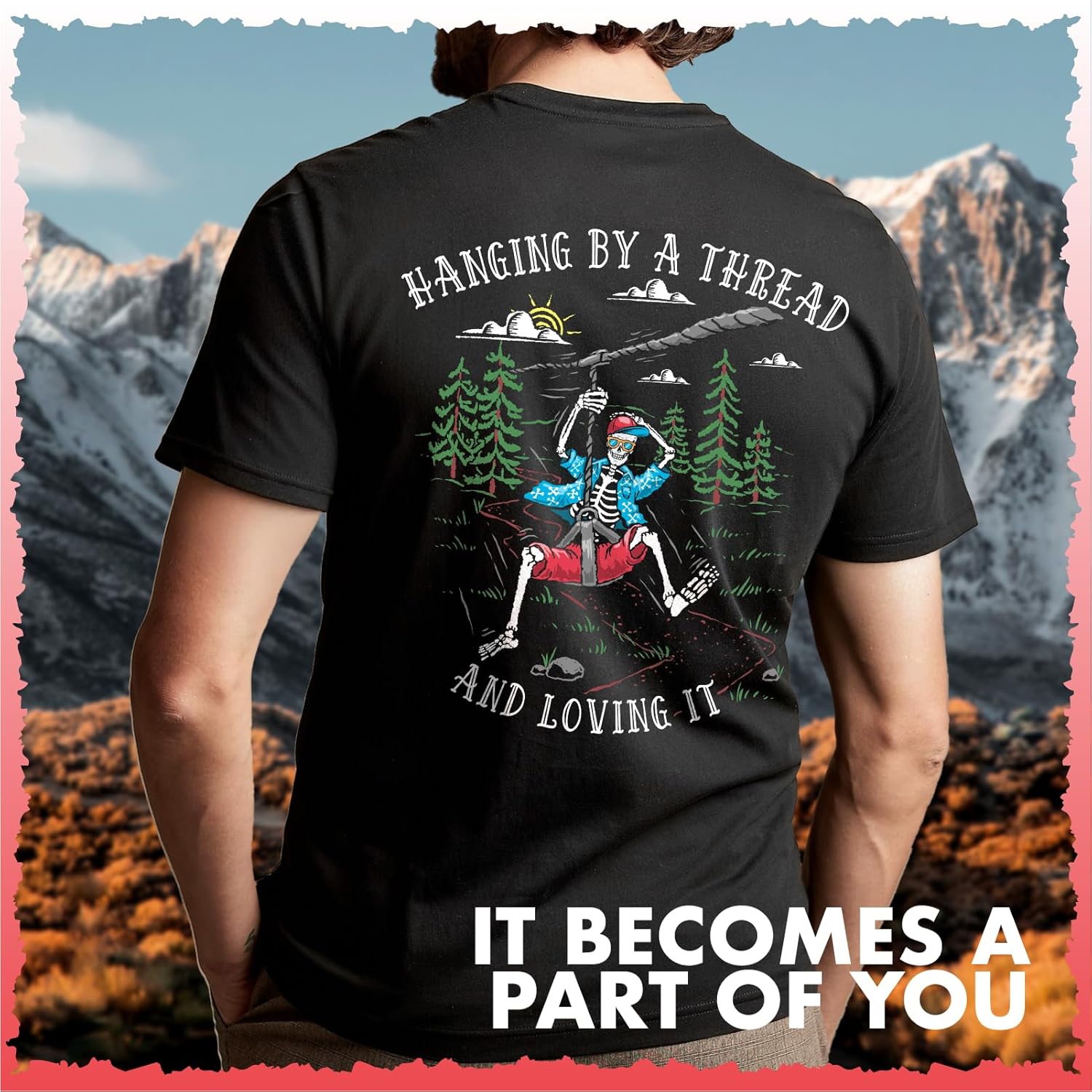 Hanging By A Thread Skeleton Z - مراجعة Outdoor Adventure Ziplines & Waterfall وسعره