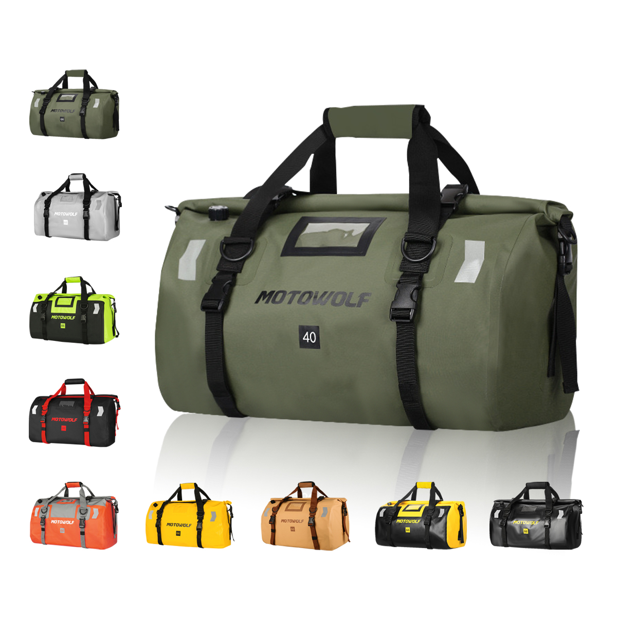 40L-66L Waterproof Duffle for  - مراجعة Outdoor Adventure Rafting وسعره