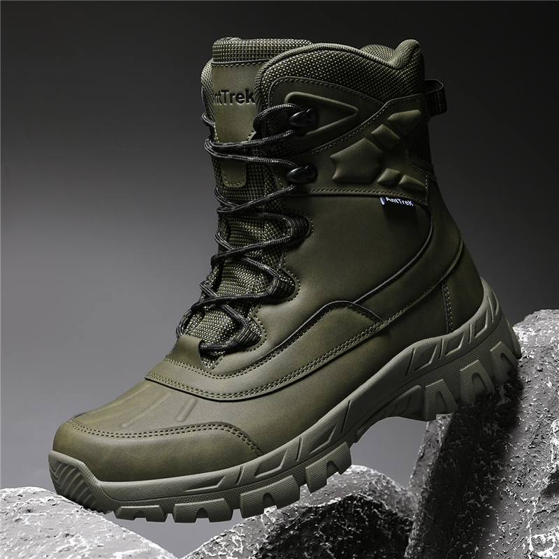Men's high-top hiking shoes fo - مراجعة Outdoor Adventure For Adults وسعره