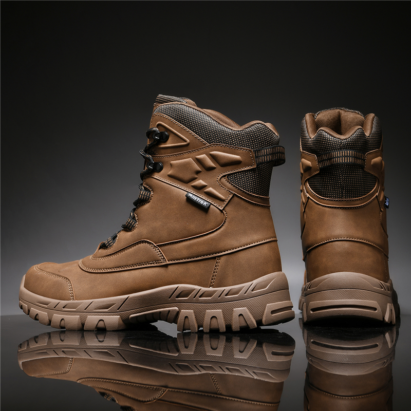 Men's high-top hiking shoes fo - مراجعة Outdoor Adventure For Adults وسعره