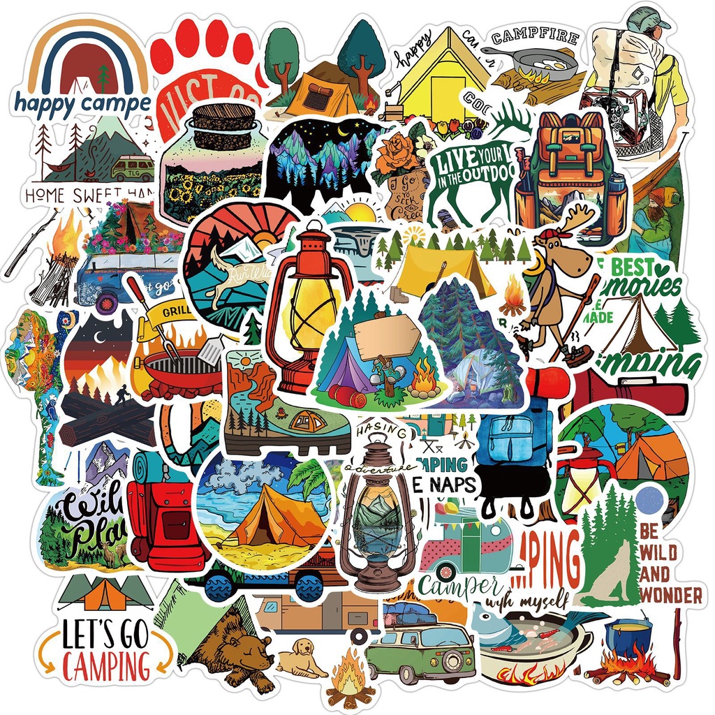 50PCS Travel Hiking Outdoor Su - مراجعة Outdoor Adventure Store وسعره