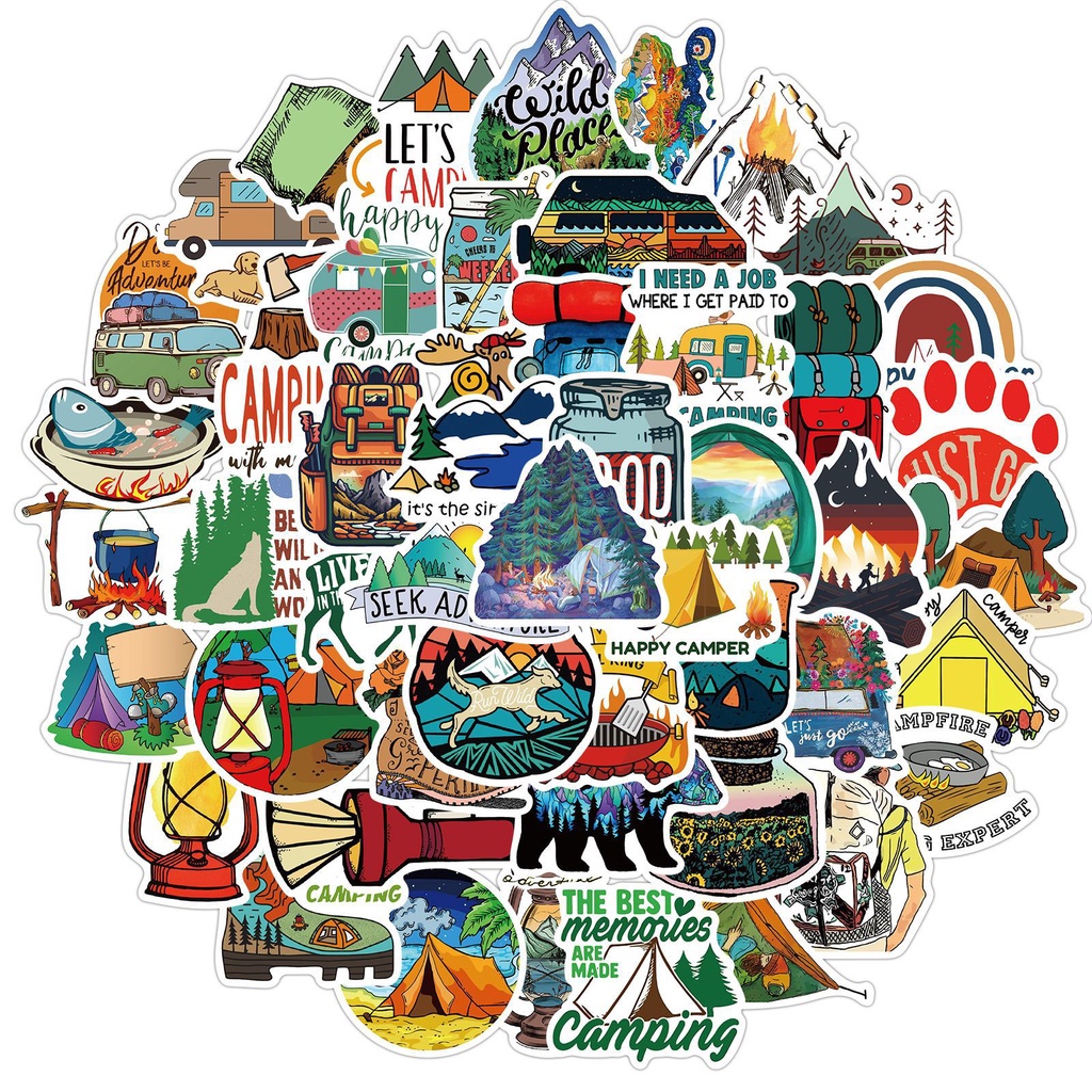 50PCS Travel Hiking Outdoor Su - مراجعة Outdoor Adventure Store وسعره