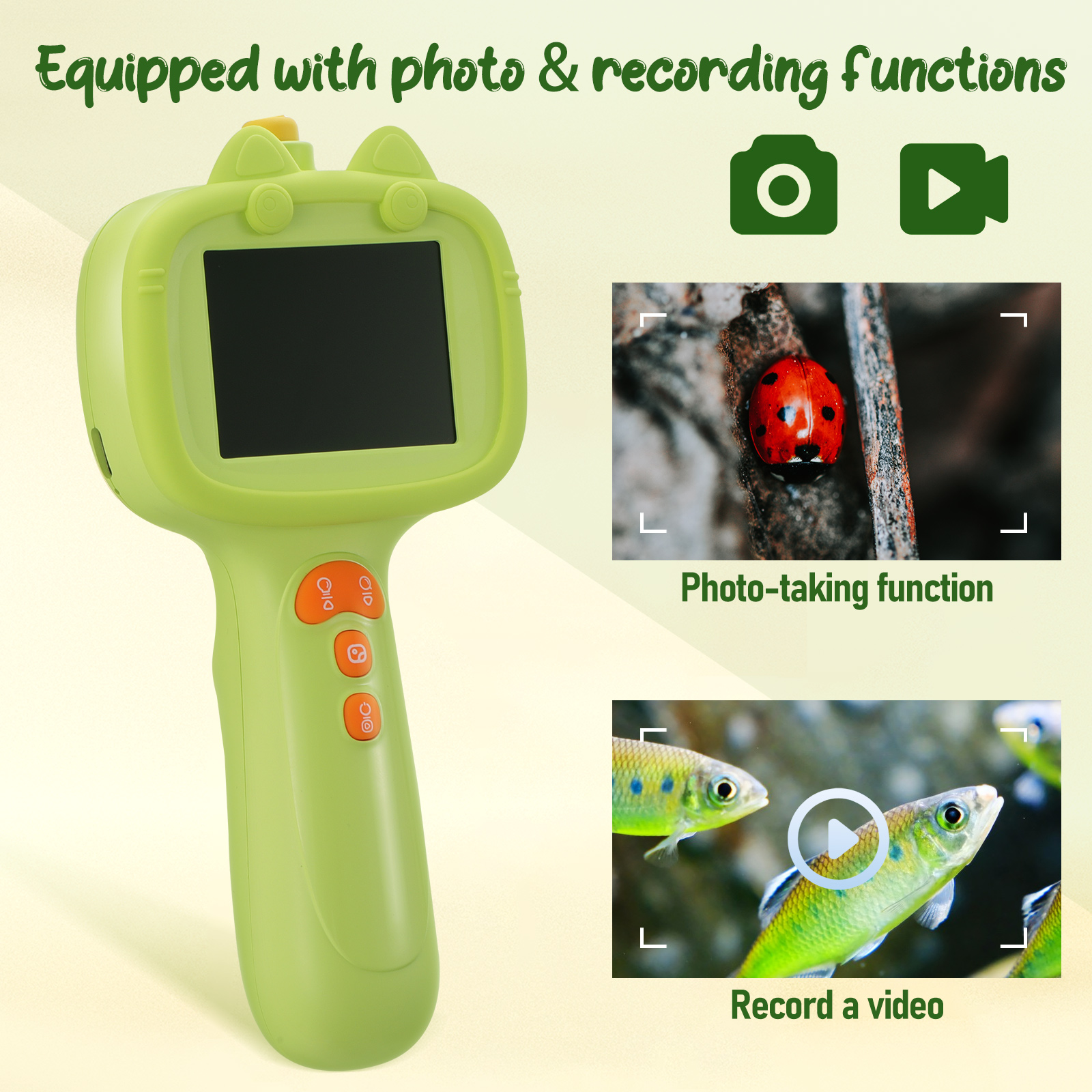 Kids Camera Borescope with Lig - مراجعة Outdoor Adventure Toys For Kids وسعره