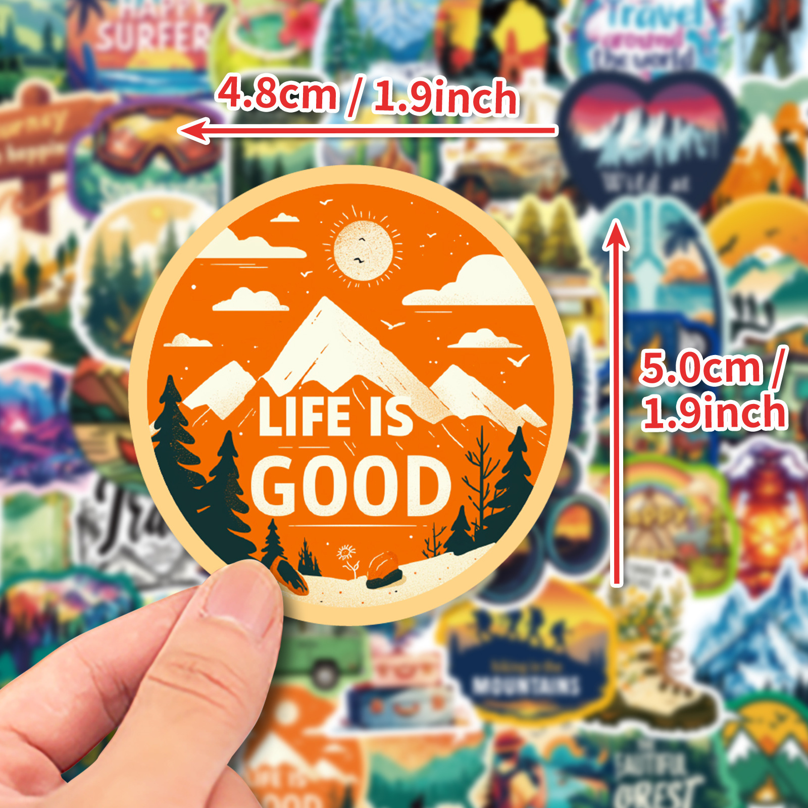 10/50PCS Outdoor Hiking Advent - مراجعة Outdoor Adventure Toys For Kids وسعره