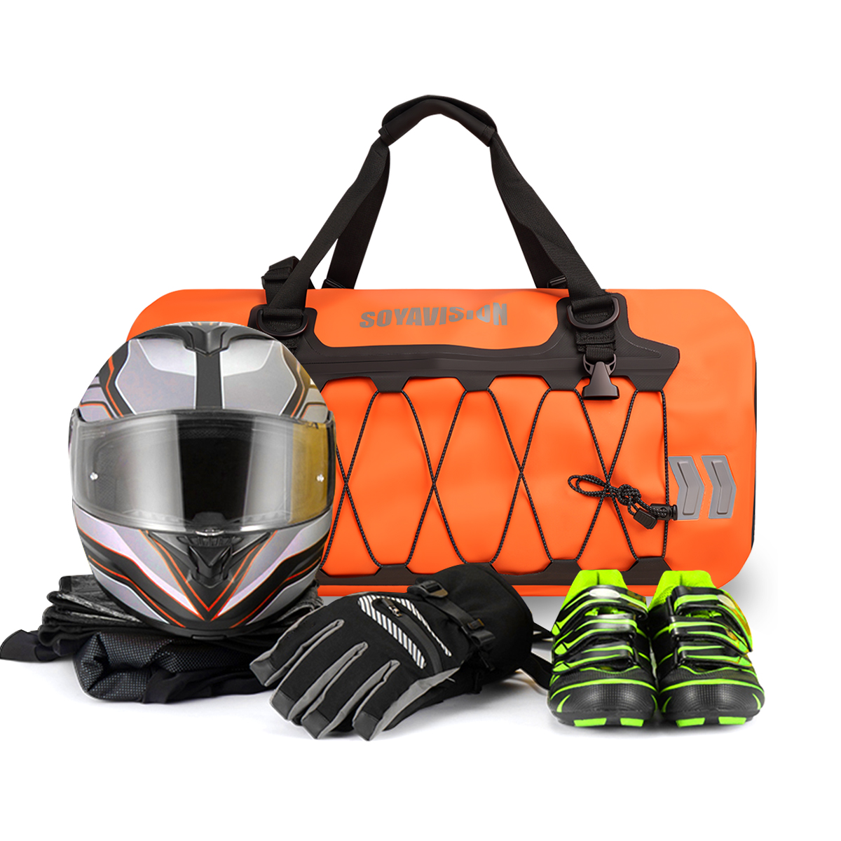 Motorcycle Waterproof Tail Bag - مراجعة Outdoor Adventure Rafting وسعره