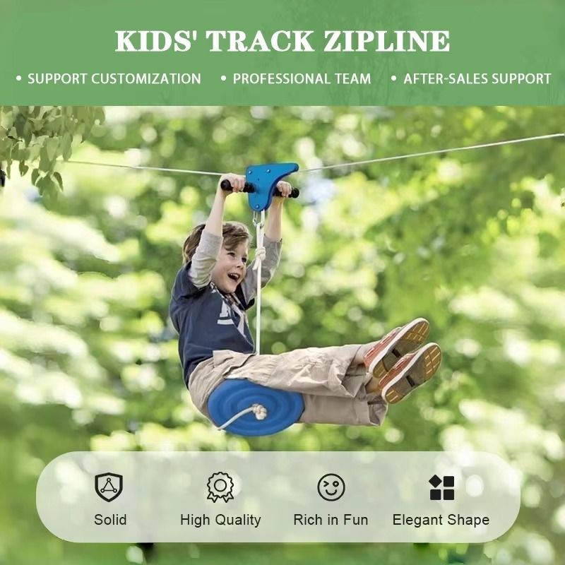 Zipline Game Set Outdoor zipli - مراجعة Outdoor Adventure Ziplines & Waterfall وسعره