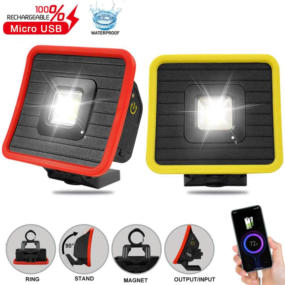 Portable LED Work Light USB Re - مراجعة Outdoor Adventure Jobs وسعره