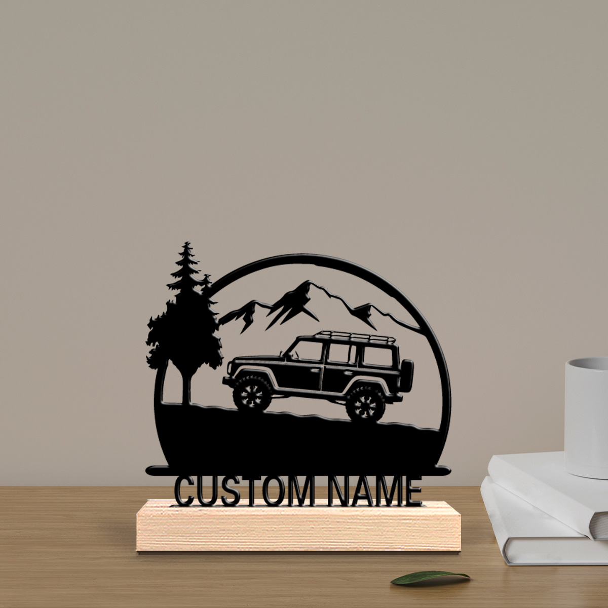 1pc Cute Personalized Custom O - مراجعة Outdoor Adventure Birthday Party وسعره