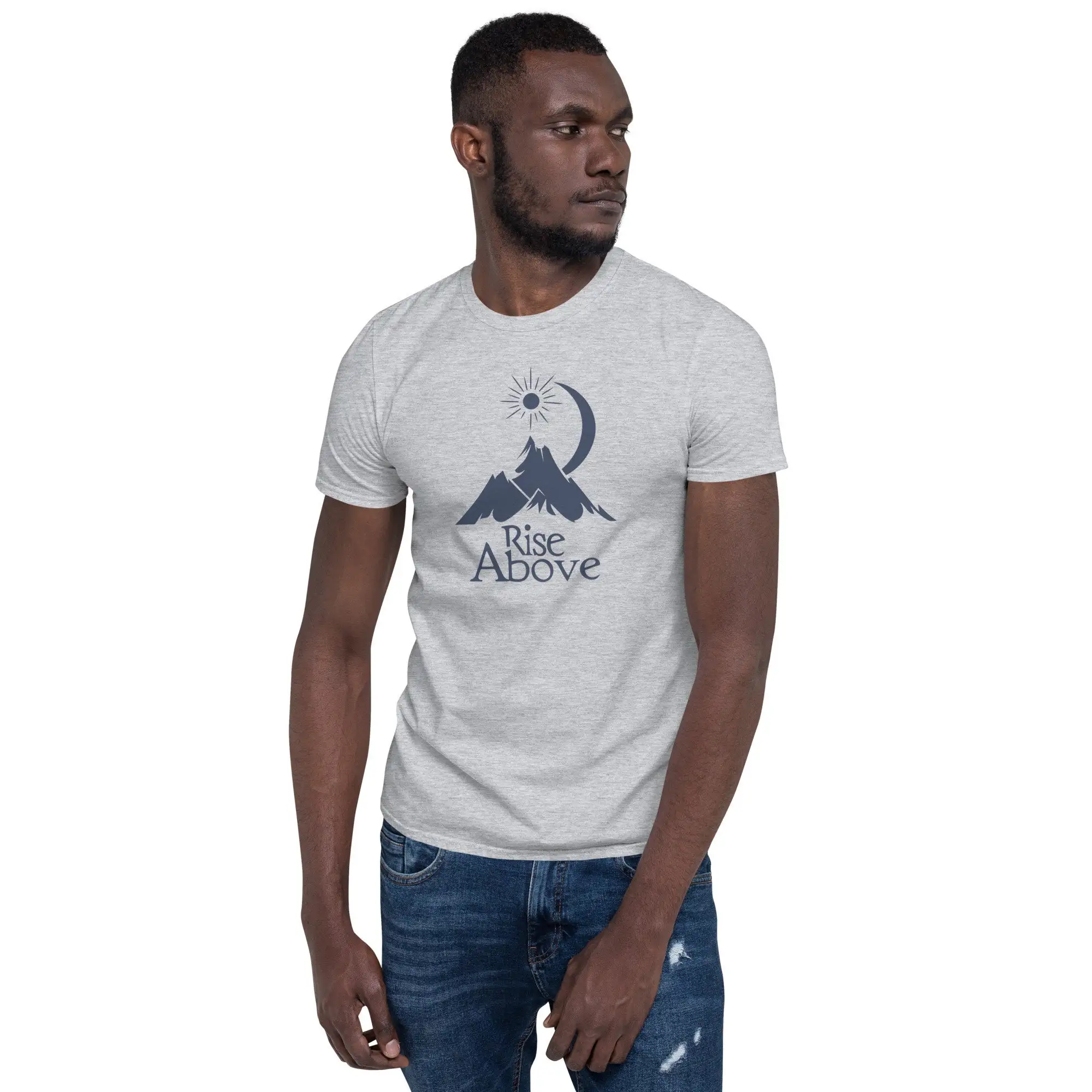 Rise Above Mountain T Shirt In - مراجعة Outdoor Adventure Quotes Short وسعره