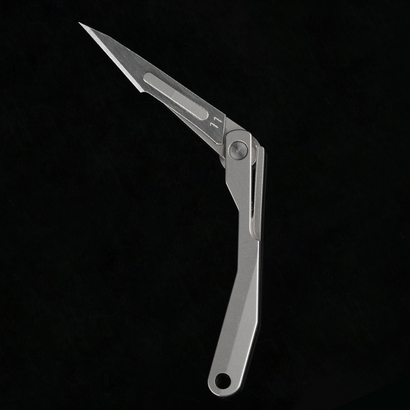 Titanium Alloy Mini Folding Kn - مراجعة Camp Knife Multi وسعره