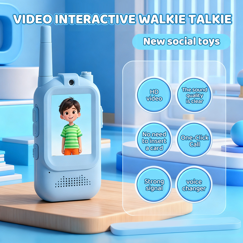 2pcs Kids Video Walkie Talkie  - مراجعة Outdoor Adventure Toys For Kids وسعره